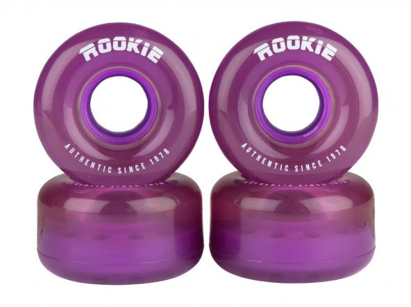 ROOKIE RUOTE DISCO CLEAR PURPLE 58 MM